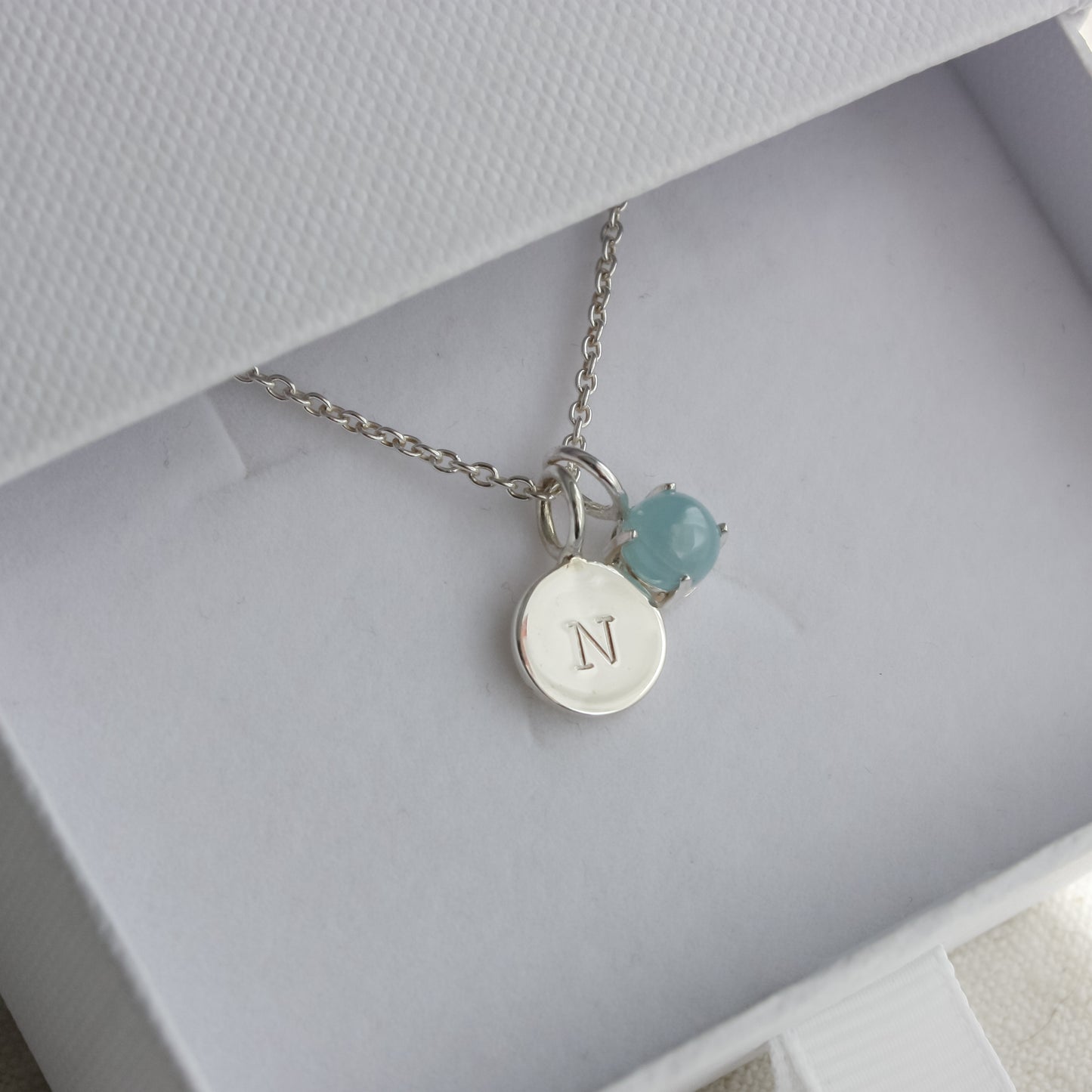 Silver Birthstone Charms