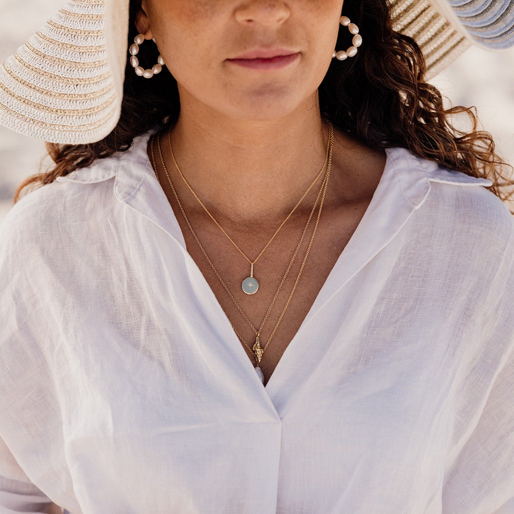 Layla Pearl  Earrings