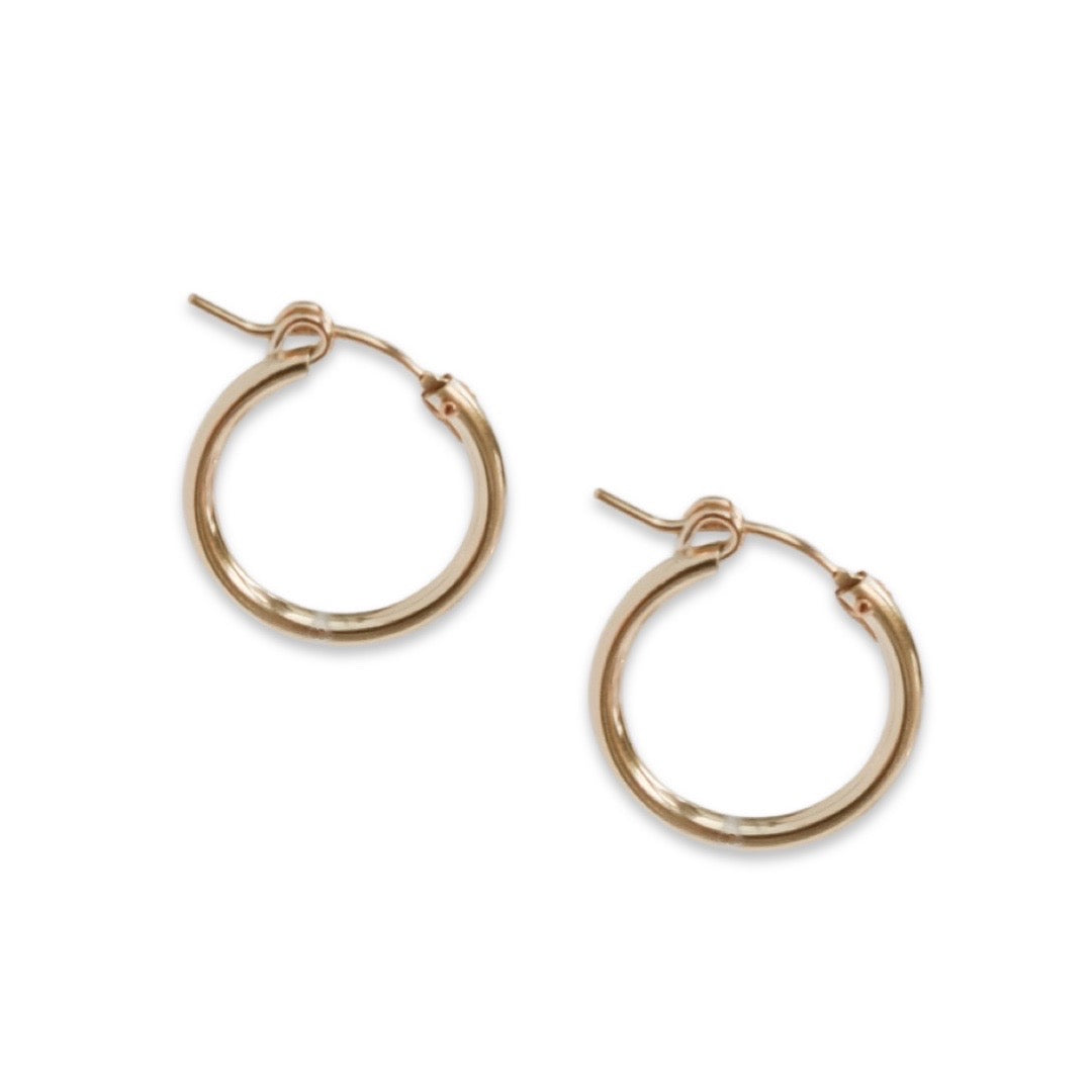 Essential Gold Hoop