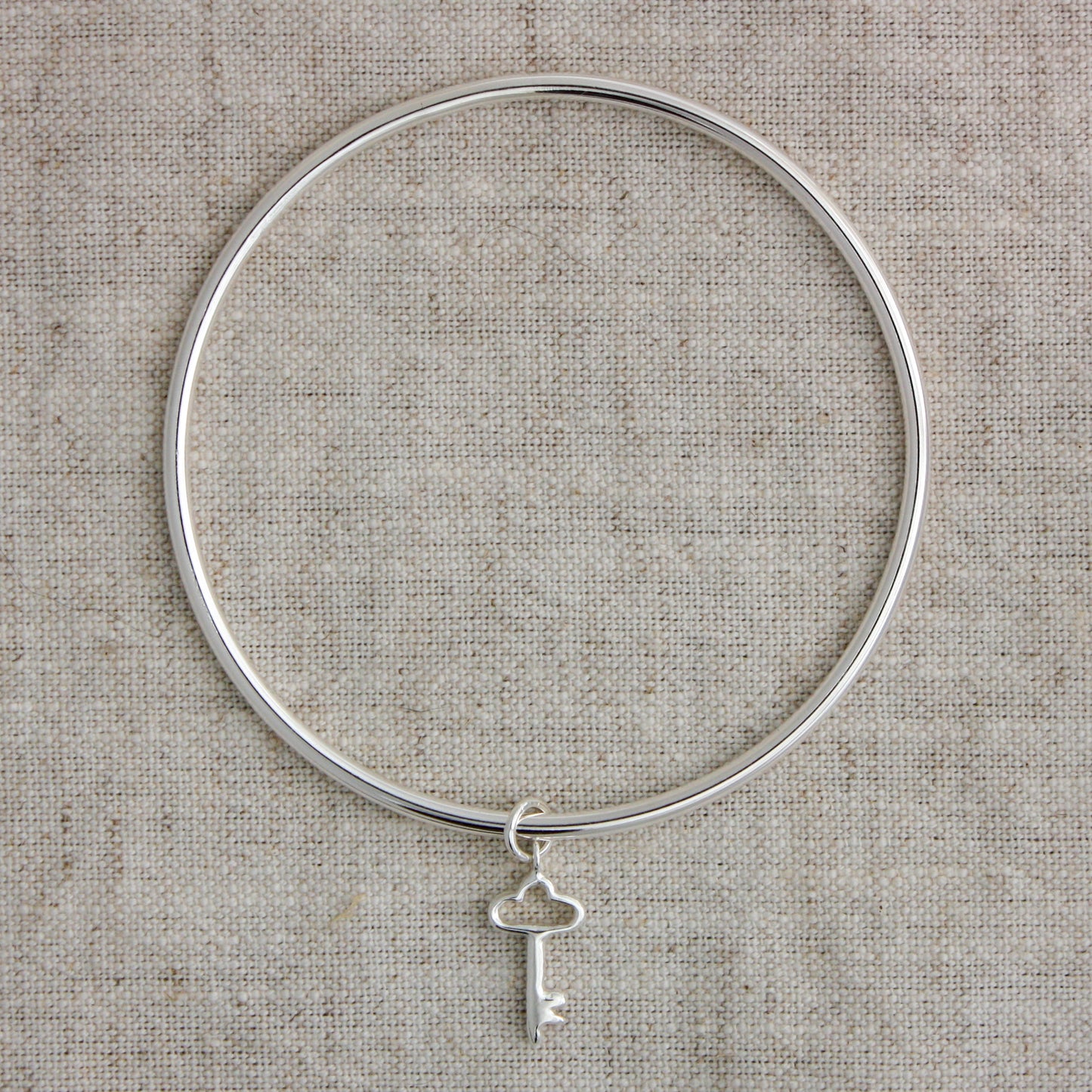 Key Charm Bangle