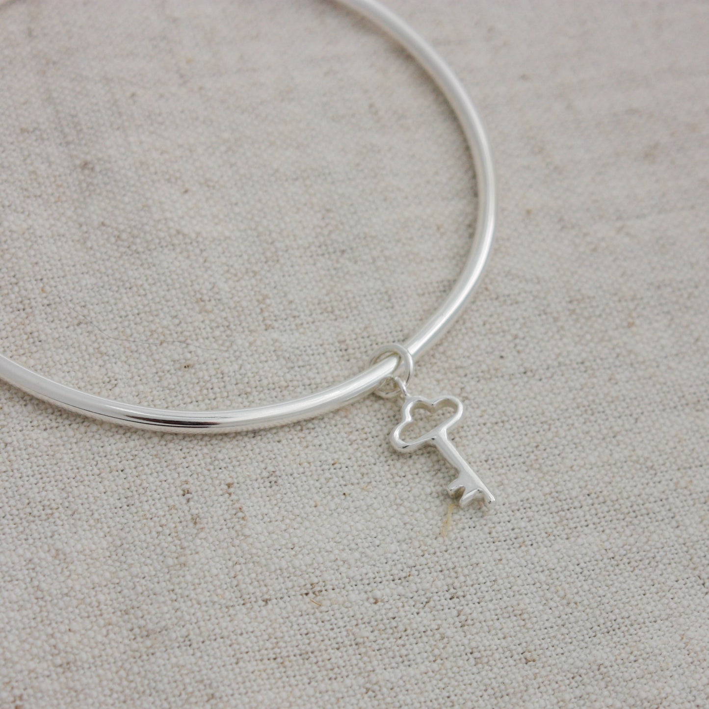 Key Charm Bangle