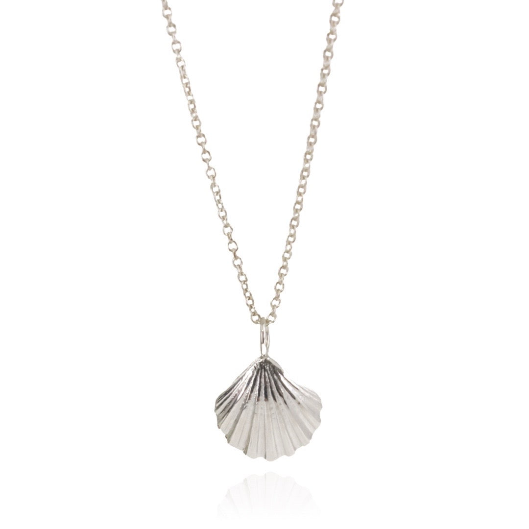 Venus Shell Necklace - Sterling Silver