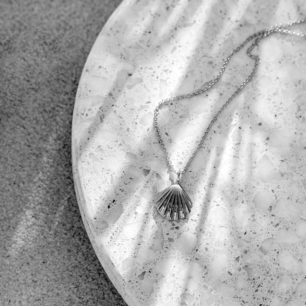 Venus Shell Necklace - Sterling Silver