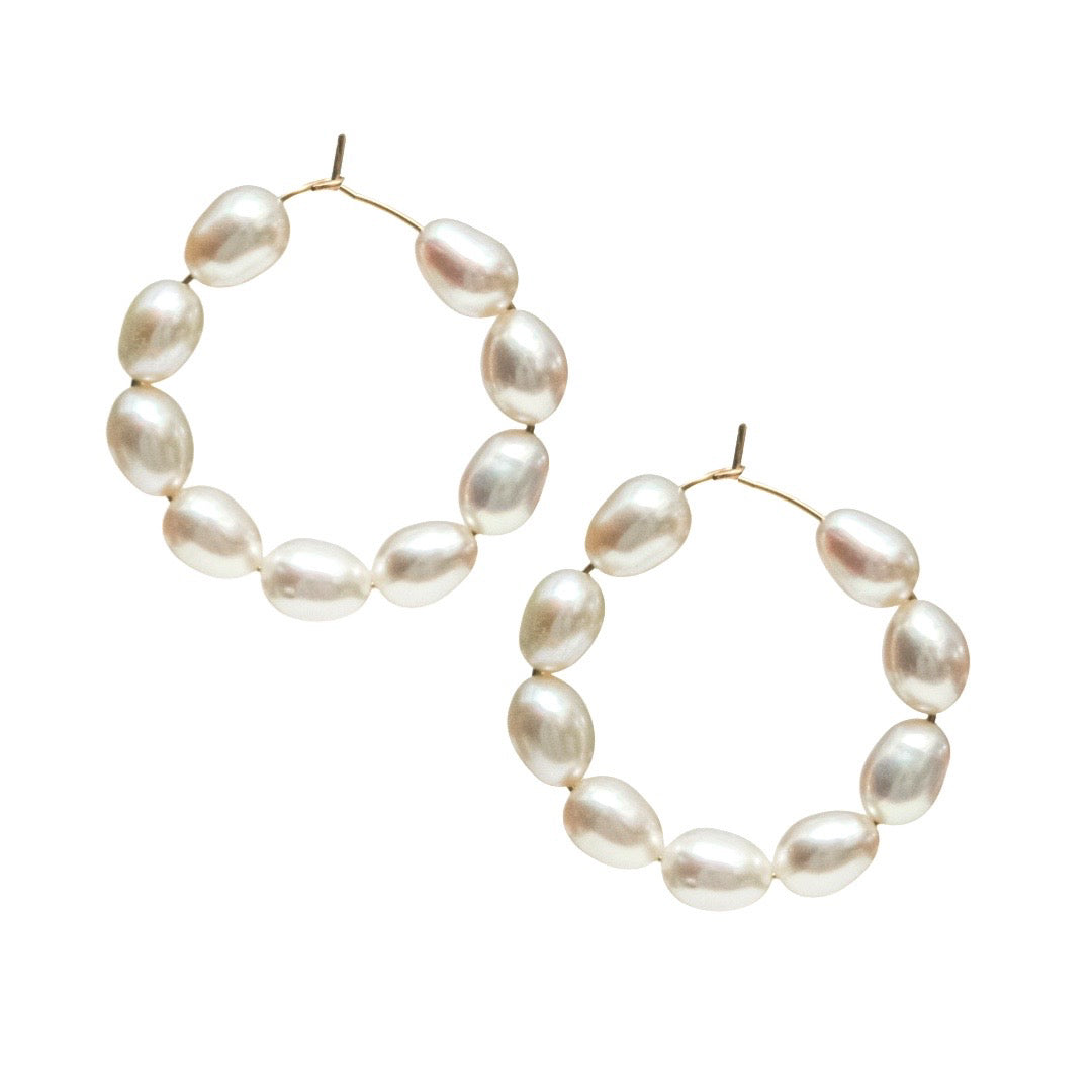 Layla Pearl  Earrings